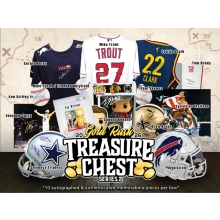 2026 Gold Rush Treasure Chest Autographed Memorabilia Series 2 Case