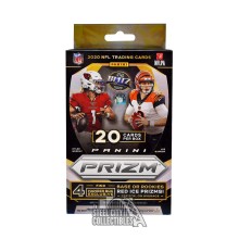 2020 Panini Prizm Football Hanger 20-Card Box (Red Ice Prizms)