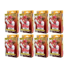 2020 Topps Series 2 Baseball Hanger 8-Box Lot