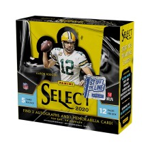 2020 Panini Select Football Hobby Box - 1st Off The Line (FOTL)