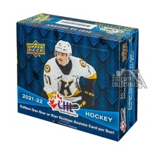 2021-22 Upper Deck CHL Hobby Hockey Box