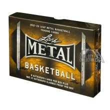 2021-22 Leaf Metal Basketball Hobby Jumbo Box