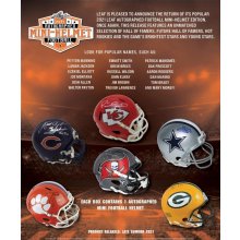 2021 Leaf Autographed Football Mini-Helmet Edition Box 2021 Leaf Autographed Football Mini-Helmet Edition Box