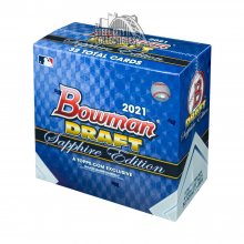 2021 Bowman Draft Sapphire Edition Baseball Box