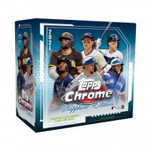 2021 Topps Chrome Baseball Sapphire Edition Box