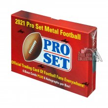 2021 Pro Set Metal Football Box