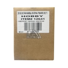 2022 Panini National Treasures Baseball Hobby 4-Box Case
