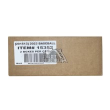 2023 Panini Flawless Baseball Hobby 2-Box Case