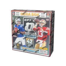 2023 Panini Donruss Optic Football Mega Box (Blue Hyper Parallels)