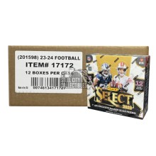 2023 Panini Select Football Hobby International 12-Box Case