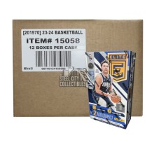 2023-24 Panini Donruss Elite Basketball Hobby 12-Box Case