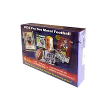 2024 Leaf Pro Set Metal Football Hobby Box