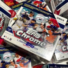 2023 Topps Chrome Baseball Logofractor Mega Box