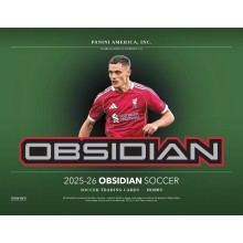 2025-26 Panini Obsidian Soccer Hobby 12-Box Case | Steel City