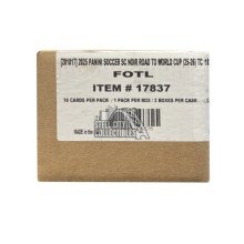 2025-26 Panini Noir Road to FIFA World Cup Soccer Hobby 3-Box Case - 1st Off The Line (FOTL)