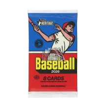 2026 Topps Heritage Baseball Hobby Pack