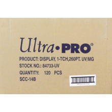Ultra Pro 260pt One Touch Magnetic Card Holder Case of 120