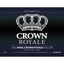 2026 Panini Donruss Crown Royale National Women's Soccer League NWSL Soccer Hobby 12-Box Case