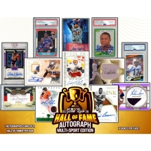 2026 Gold Rush Hall of Fame Autograph Multi-Sport Edition 10-Box Case Random 5-Player Group Break #1 - Steve