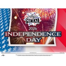 2026 Leaf Metal Independence Day Multi-Sport Hobby 10-Box Case