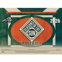 2026 Leaf Seasons In The Sun Baseball 10-Box Case