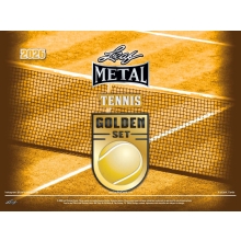 2026 Leaf Metal Golden Set Tennis Hobby 10-Box Case