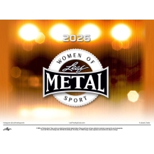 2026 Leaf Metal Women of Sport Box