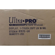 Ultra Pro 35pt One Touch Magnetic Card Holder Case of 200