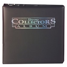 Ultra Pro 3" Card Collector Black 3-Ring Binder