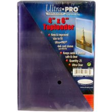 4x6 Ultra Pro Toploaders Pack of 25