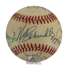 500 Home Run Club Autographed Rawlings Baseball w/ 12 Signatures - JSA LOA B44190