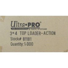 3x4 Ultra Pro Thick 55pt Toploaders Case of 1000