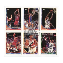 1993-94 Topps Basketball Sealed 6-Card Promo Pack