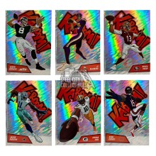 2024 Panini Absolute Football Countdown Calendar EMPTY 6 Box Set Rodgers, Love, Parsons, McCarthy, Purdy, Odunze (LOT of 6)