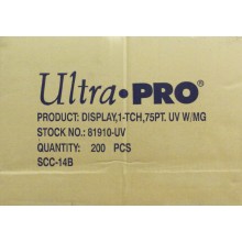 Ultra Pro 75pt One Touch Magnetic Card Holder Case of 200