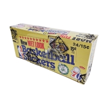 1977-78 Fleer Wet Look Basketball Stickers Box - BBCE