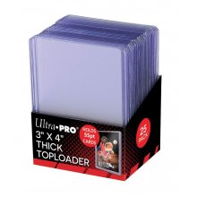 3x4 Ultra Pro Thick 55pt Toploaders Pack of 25