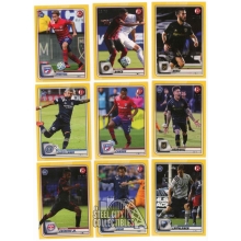2020 Bowman MLS Soccer Assorted 87 Card Yellow Parallel /75 Lot
