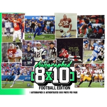 2026 Gold Rush Autographed 8x10 Football Edition 10-Pack Case