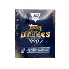 2025 Topps Decades 90's Premier League Soccer Hobby Box