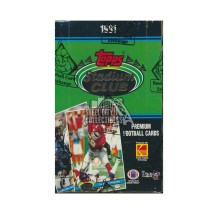 1991 Topps Stadium Club Football Box - BBCE