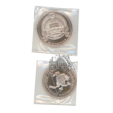 1992 Pittsburgh Penguins Stanley Cup Champions 1 Troy Ounce Silver Coin.999 Fine Silver
