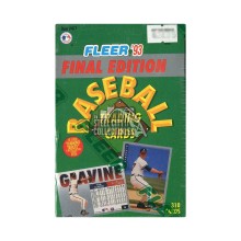 1993 Fleer Final Edition Baseball Factory Set Box