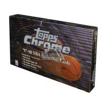 1997-98 Topps Chrome Basketball 24-Pack Retail Box