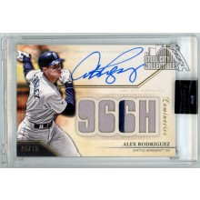 Alex Rodriguez 2020 Topps Luminaries Hit Kings Patch Auto Card #HKAP-AR 05/15