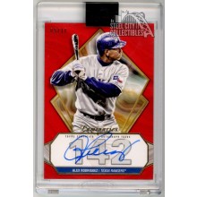 Alex Rodriguez 2022 Topps Luminaries Hit Kings Red Autograph Card #HK-ARR 05/10