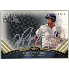 Alex Rodriguez 2018 Topps Tier One Talent Autograph Card #TTA-ARO 08/10