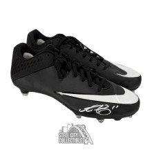 AJ Brown Autographed Nike Vapor Speed Black Football Cleats - BAS