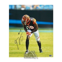 AJ Green Autographed Cincinnati Bengals 16x20 Football Photo - BAS (Smeared Auto)