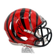 AJ Green Autographed Cincinnati Bengals Speed Mini Football Helmet - BAS